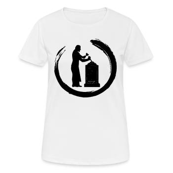 Sculpteurs Artisans Sculpteurs sur pierre Pierre - T-shirt respirant Femme - blanc - Devant - AI Model Female 172 dark (172cm)