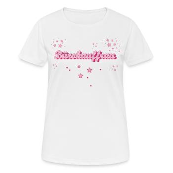 Angestellter Abschluss-Geschenk Bürokauffrau - Frauen T-Shirt atmungsaktiv - Weiß - Vorne - AI Model Female 172 dark (172cm)