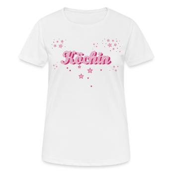 Cook Graduation Gift Hobby Cook - Women's Breathable T-Shirt - white - Front - AI Model Female 172 dark (172cm)