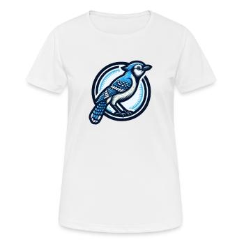 Bird breeder Ornithologist Bird watcher - Women's Breathable T-Shirt - white - Front - AI Model Female 172 dark (172cm)