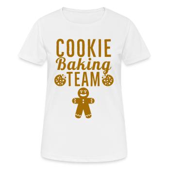 Weihnachten Weihnachten Weihnachten Weihnachten Weihnachten - Frauen T-Shirt atmungsaktiv - Weiß - Vorne - AI Model Female 172 dark (172cm)