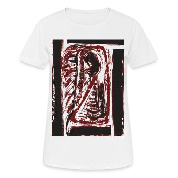 The Tiger in You - Art - Women's Breathable T-Shirt - white - Front - AI Model Female 172 dark (172cm)
