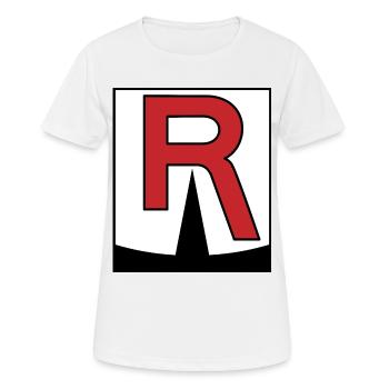 Team Rocket - Frauen T-Shirt atmungsaktiv - Weiß - Vorne - AI Model Female 172 dark (172cm)