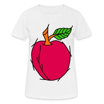 Plum Fruit Fruit - Women's Breathable T-Shirt - white - Front - AI Model Female 172 dark (172cm)