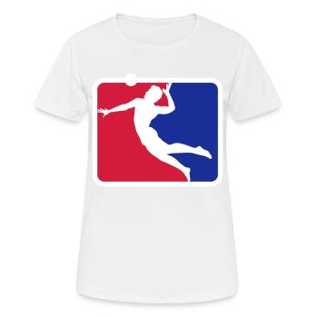 Volleyball Beach volleyball | Colors can be changed - Women's Breathable T-Shirt - white - Front - AI Model Female 172 dark (172cm)