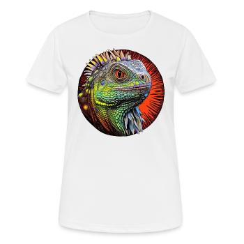 Une faune fascinante - T-shirt respirant Femme - blanc - Devant - AI Model Female 172 dark (172cm)