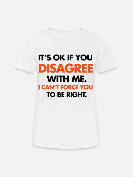 Funny - T-shirt respirant Femme - blanc