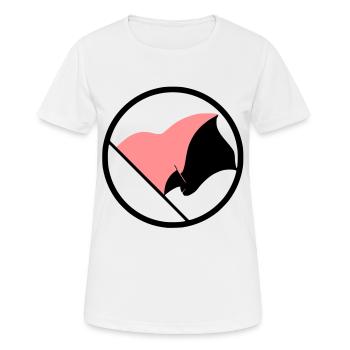 Anarcho Capitalism - Women's Breathable T-Shirt - white - Front - AI Model Female 172 dark (172cm)