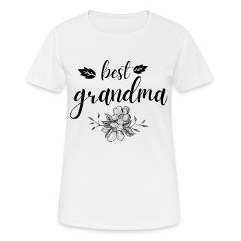 Grandma. Grandma gift - Women's Breathable T-Shirt - white - Front - AI Model Female 172 dark (172cm)