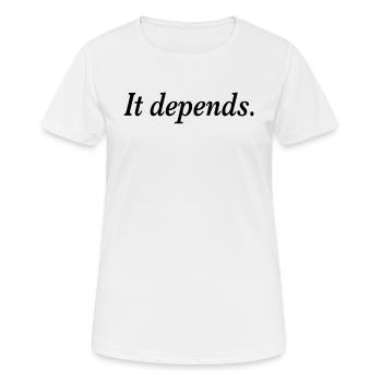 Law Studies State Examination Law University - Women's Breathable T-Shirt - white - Front - AI Model Female 172 dark (172cm)