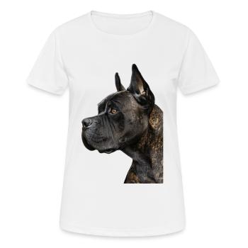 Cane Corso - Women's Breathable T-Shirt - white - Front - AI Model Female 172 dark (172cm)
