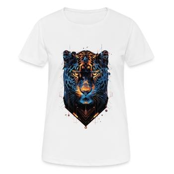 Jaguar - T-shirt respirant Femme - blanc - Devant - AI Model Female 172 dark (172cm)