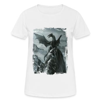Kite - Women's Breathable T-Shirt - white - Front - AI Model Female 172 dark (172cm)