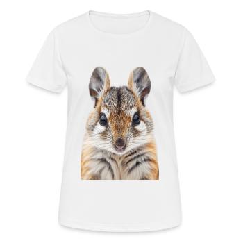 Blouson aviateur tranquillisant - T-shirt respirant Femme - blanc - Devant - AI Model Female 172 dark (172cm)