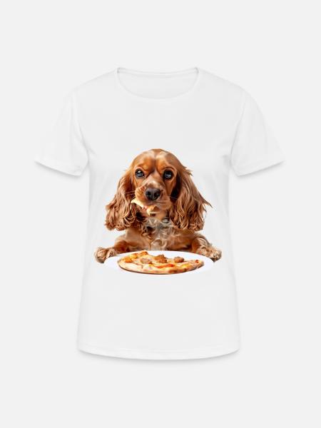 Cocker Spaniel - Women's Breathable T-Shirt - white