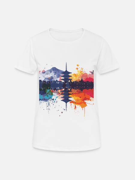 Nagano - Women's Breathable T-Shirt - white