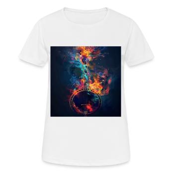 Banjo - T-shirt respirant Femme - blanc - Devant - AI Model Female 172 dark (172cm)
