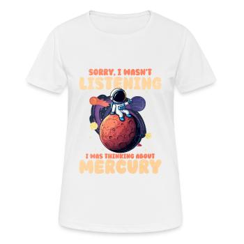 Mercure - T-shirt respirant Femme - blanc - Devant - AI Model Female 172 dark (172cm)