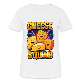 Fromage - T-shirt respirant Femme - blanc - Devant - AI Model Female 172 dark (172cm)