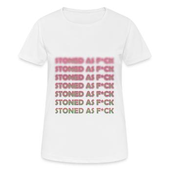 Stoned - Women's Breathable T-Shirt - white - Front - AI Model Female 172 dark (172cm)