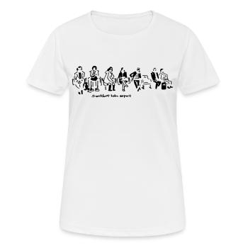 Frankfurt - Women's Breathable T-Shirt - white - Front - AI Model Female 172 dark (172cm)