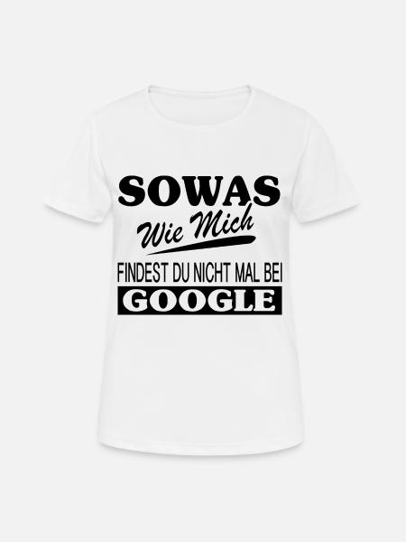 Des phrases drôles - T-shirt respirant Femme - blanc