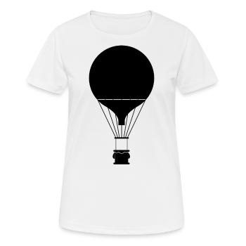 balloon - Women's Breathable T-Shirt - white - Front - AI Model Female 172 dark (172cm)