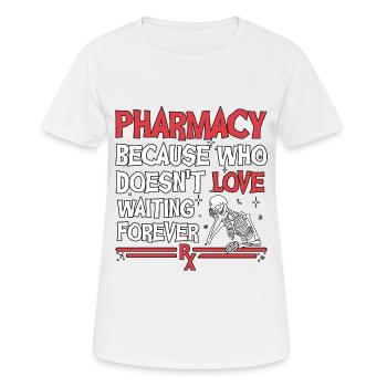 Pharmacy Halloween - Frauen T-Shirt atmungsaktiv - Weiß - Vorne - AI Model Female 172 dark (172cm)