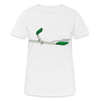 by starting - Women's Breathable T-Shirt - white - Front - AI Model Female 172 dark (172cm)