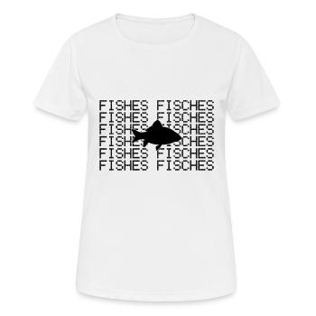 Pisces - Women's Breathable T-Shirt - white - Front - AI Model Female 172 dark (172cm)