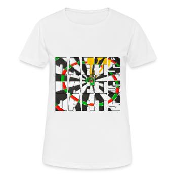 Dard - T-shirt respirant Femme - blanc - Devant - AI Model Female 172 dark (172cm)