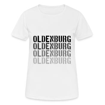 Oldenburg - T-shirt respirant Femme - blanc - Devant - AI Model Female 172 dark (172cm)