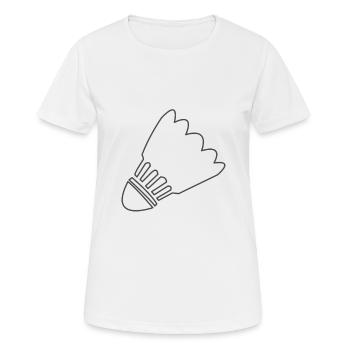 Volant - T-shirt respirant Femme - blanc - Devant - AI Model Female 172 dark (172cm)