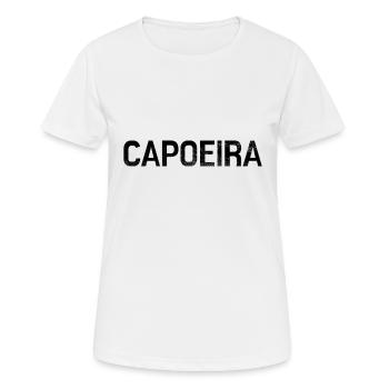 Capoeira - T-shirt respirant Femme - blanc - Devant - AI Model Female 172 dark (172cm)