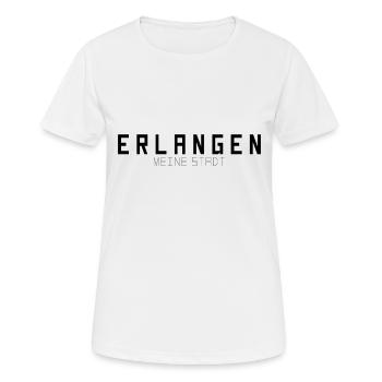 Erlangen My city - Women's Breathable T-Shirt - white - Front - AI Model Female 172 dark (172cm)