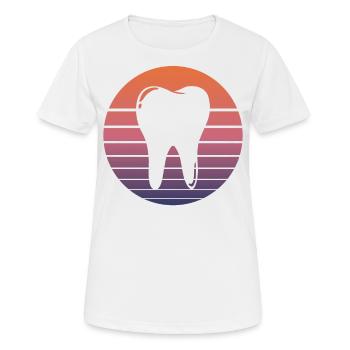 Dental Dental Dental Assistant Retro Gift - Women's Breathable T-Shirt - white - Front - AI Model Female 172 dark (172cm)