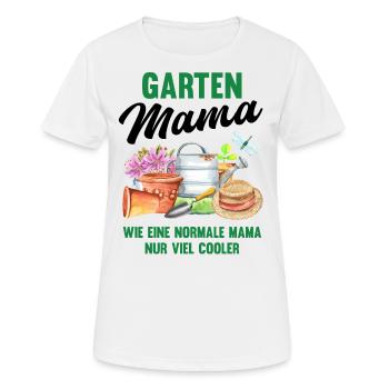 Garten Mama Lustiger Spruch Geschenk Damen - Frauen T-Shirt atmungsaktiv - Weiß - Vorne - AI Model Female 172 dark (172cm)