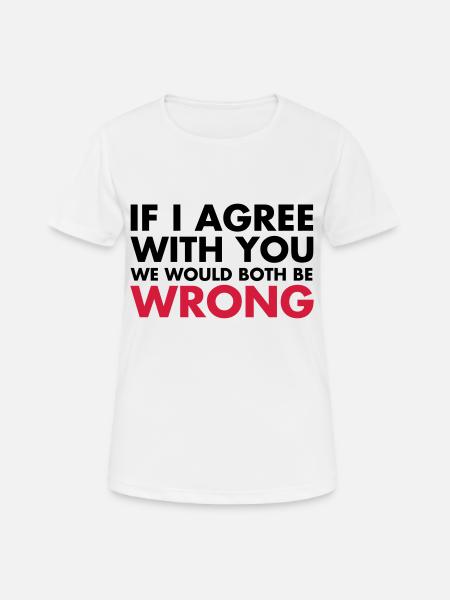 Funny - Women's Breathable T-Shirt - white