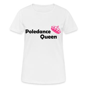 poledance pole fitness sexy cadeau de danseur de polo - T-shirt respirant Femme - blanc - Devant - AI Model Female 172 dark (172cm)