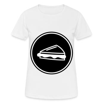 Sandwich - Women's Breathable T-Shirt - white - Front - AI Model Female 172 dark (172cm)