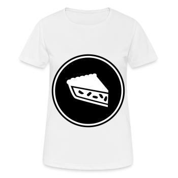 Apple pie - Women's Breathable T-Shirt - white - Front - AI Model Female 172 dark (172cm)