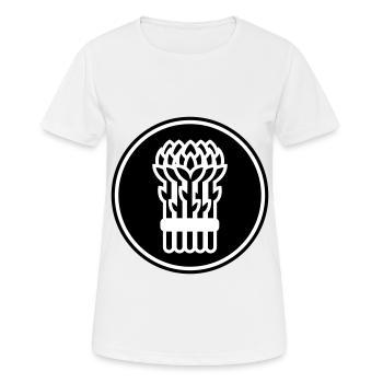 Icône de légume - T-shirt respirant Femme - blanc - Devant - AI Model Female 172 dark (172cm)