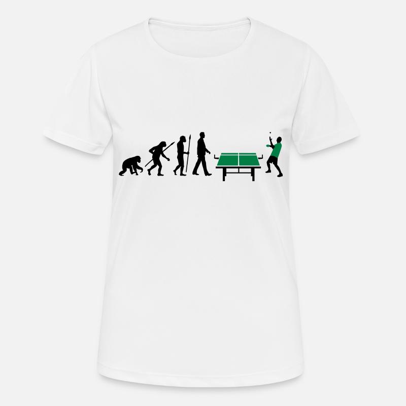 evolution_table_tennis_072012_a_2c - Women's Breathable T-Shirt - white