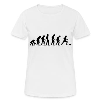 soccer Evolution - T-shirt respirant Femme - blanc - Devant - AI Model Female 172 dark (172cm)