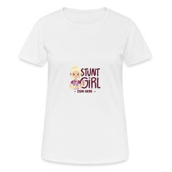 Gebrochene Hand Gebrochener Arm Gebrochene Knochen - Frauen T-Shirt atmungsaktiv - Weiß - Vorne - AI Model Female 172 dark (172cm)