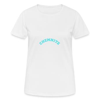Chemnitz - T-shirt respirant Femme - blanc - Devant - AI Model Female 172 dark (172cm)