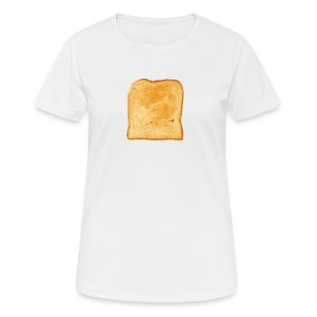 toast - Women's Breathable T-Shirt - white - Front - AI Model Female 172 dark (172cm)