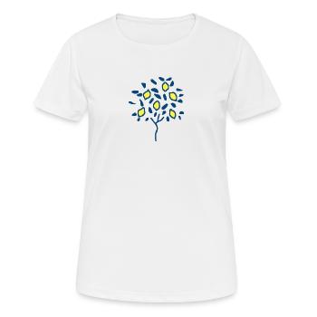 Citron - T-shirt respirant Femme - blanc - Devant - AI Model Female 172 dark (172cm)