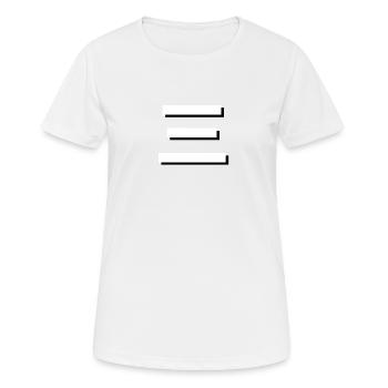 Domaines San - T-shirt respirant Femme - blanc - Devant - AI Model Female 172 dark (172cm)