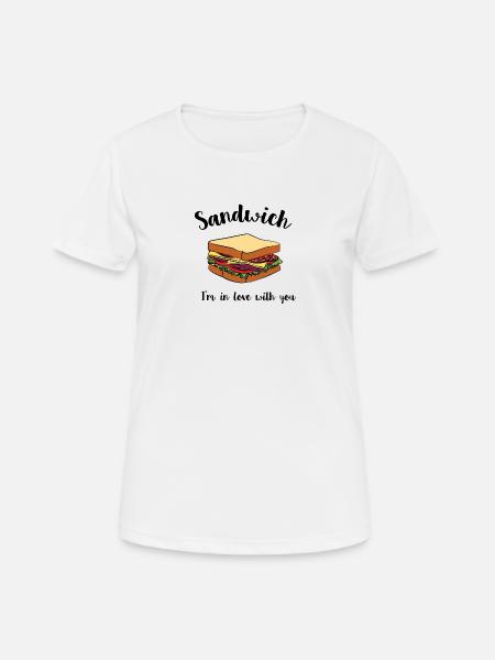 Sandwich - Women's Breathable T-Shirt - white
